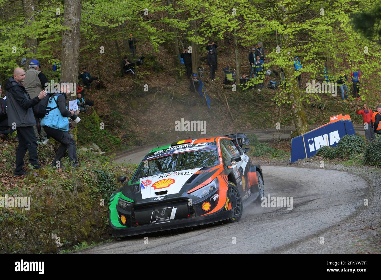 Croazia, Croazia. 21st Apr, 2023. Thierry NEUVILLE Martijn WYDAEGHE, Credit: Independent Photo Agency/Alamy Live News Foto Stock