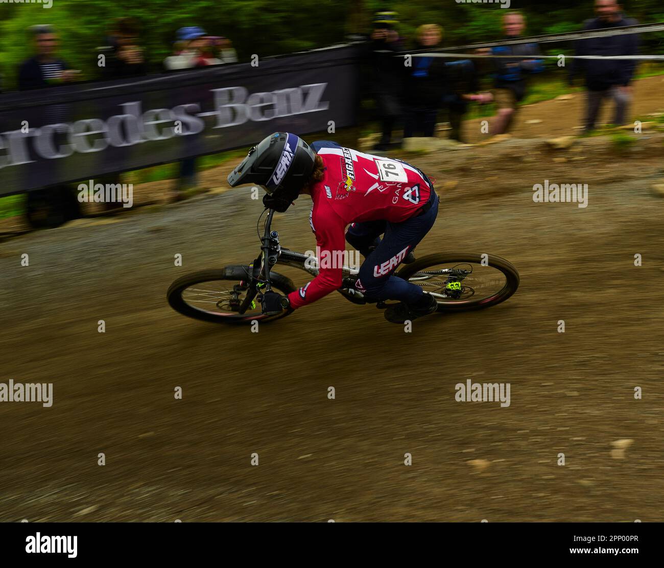 UCI Downhill Fort William (Scozia 2019) Foto Stock
