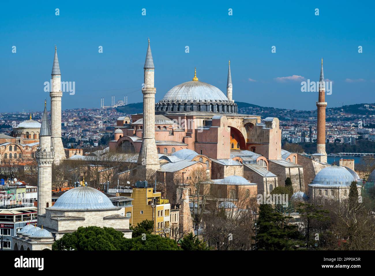 Grande Moschea di Santa Sofia (Ayasofya), Istanbul, Turchia Foto Stock