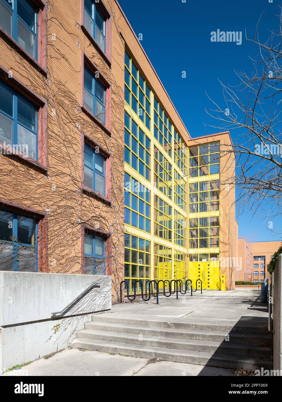 Max Palevsky Commons residenziale presso l'Università di Chicago Foto Stock