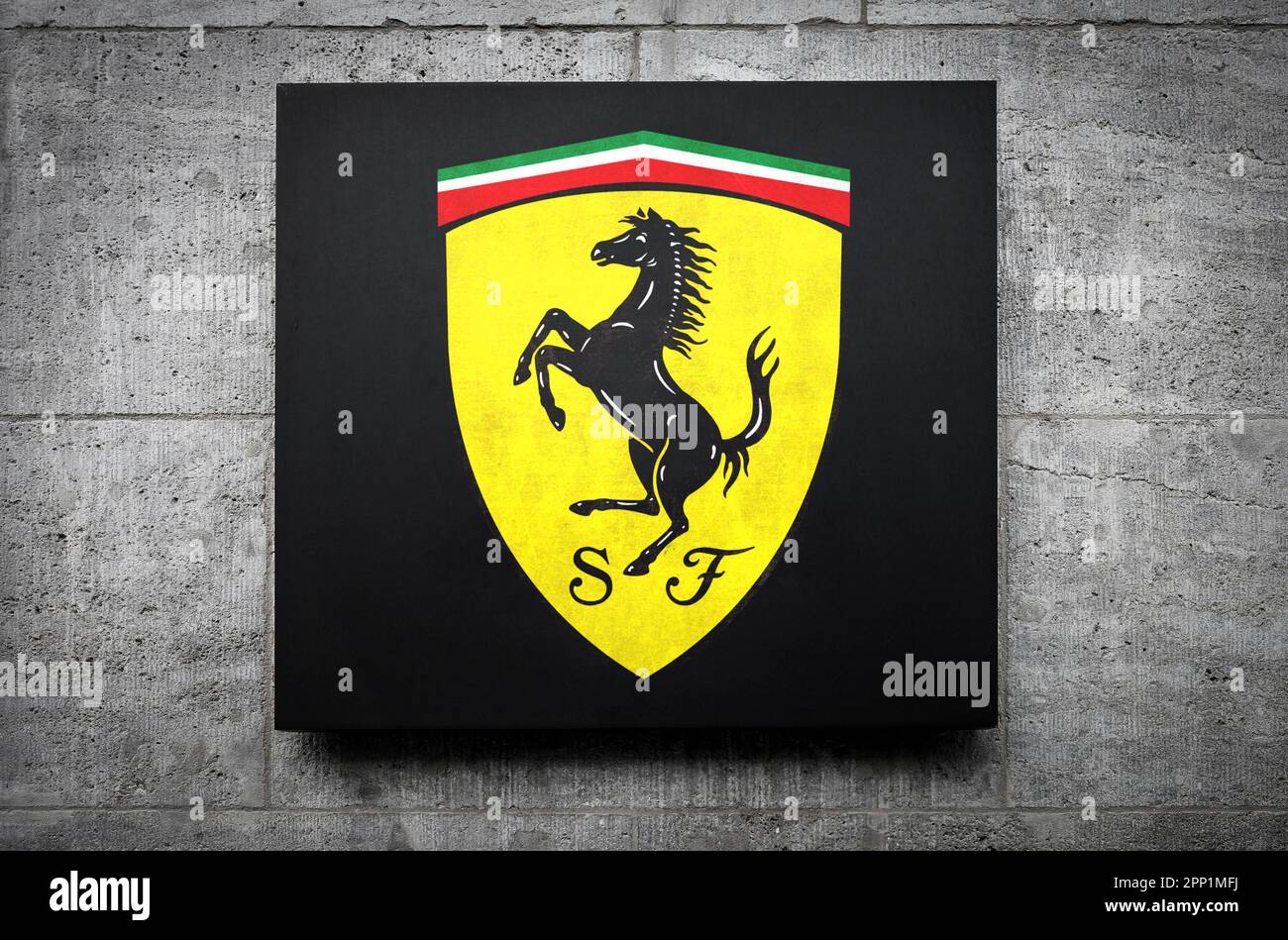 Scuderia Ferrari Foto Stock