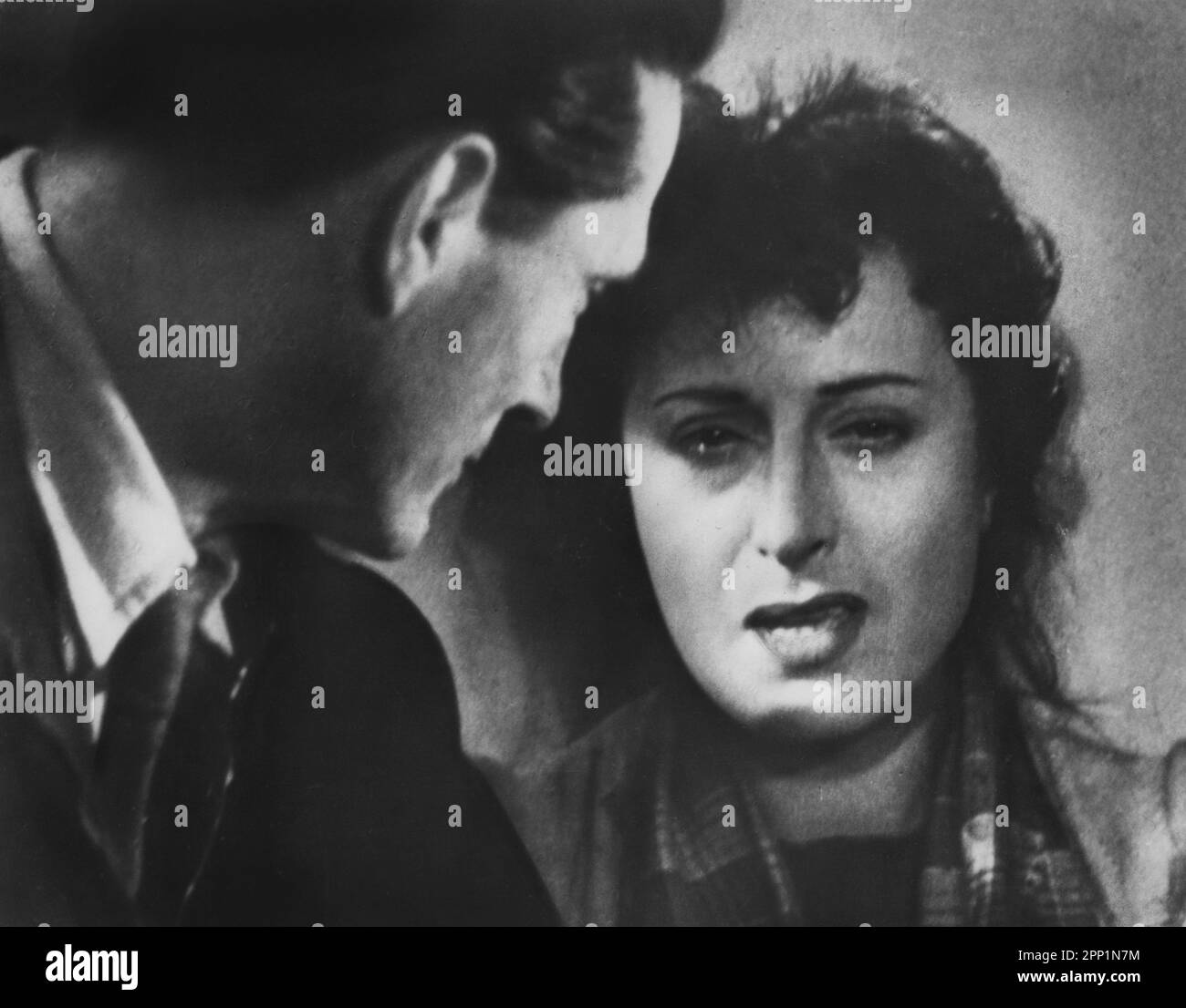 Anna Magnani, on-set del film italiano, 'Roma, Città aperta', italiano: 'Roma citta aperta', Minerva Film, 1945 Foto Stock