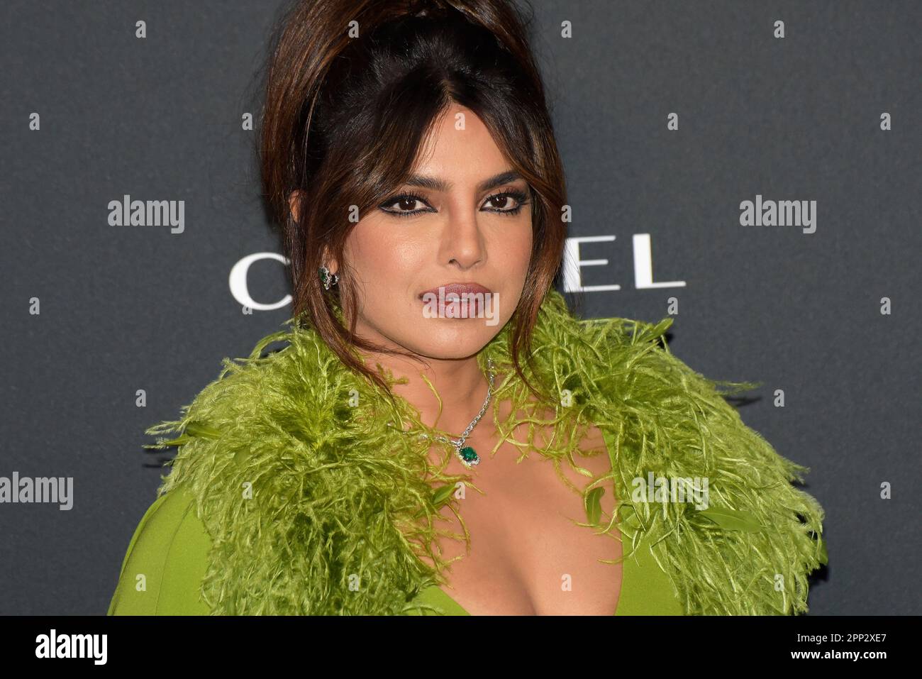 Roma, Italia. 21st Apr, 2023. Priyanka Chopra Jonas partecipa alla prima serie televisiva Citadel a Roma. Credit: Vincenzo Nuzzolese/Alamy Live News Foto Stock