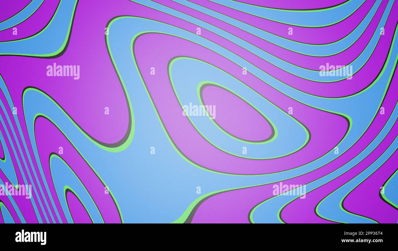 astratto moderno sfondo colorato neon. rendering 3d. Foto Stock