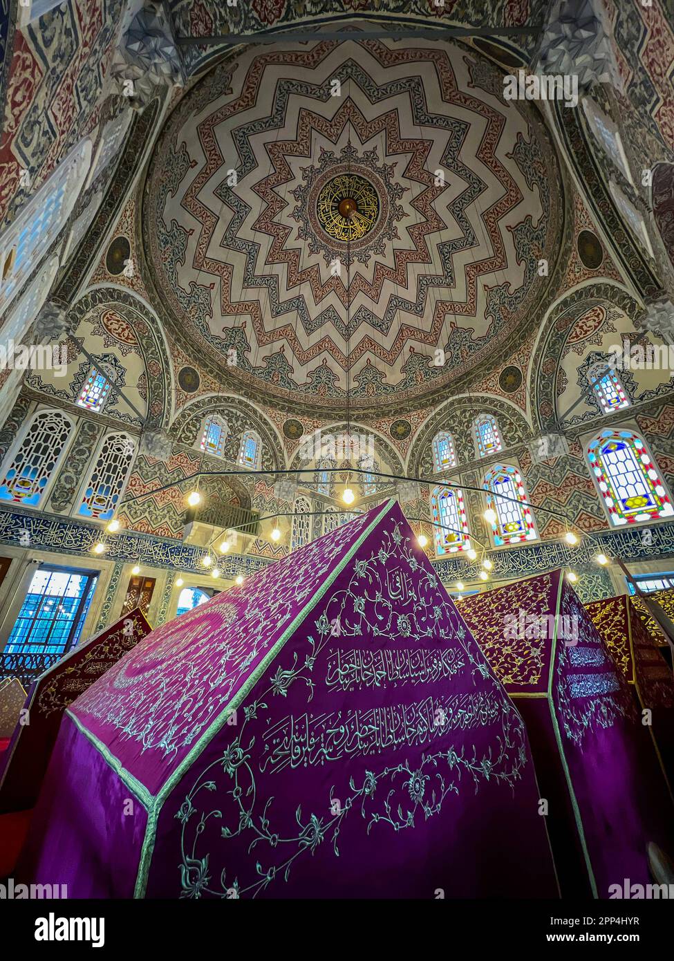Mausoleo del sultano Ahmet i, Istanbul, Turchia Foto Stock