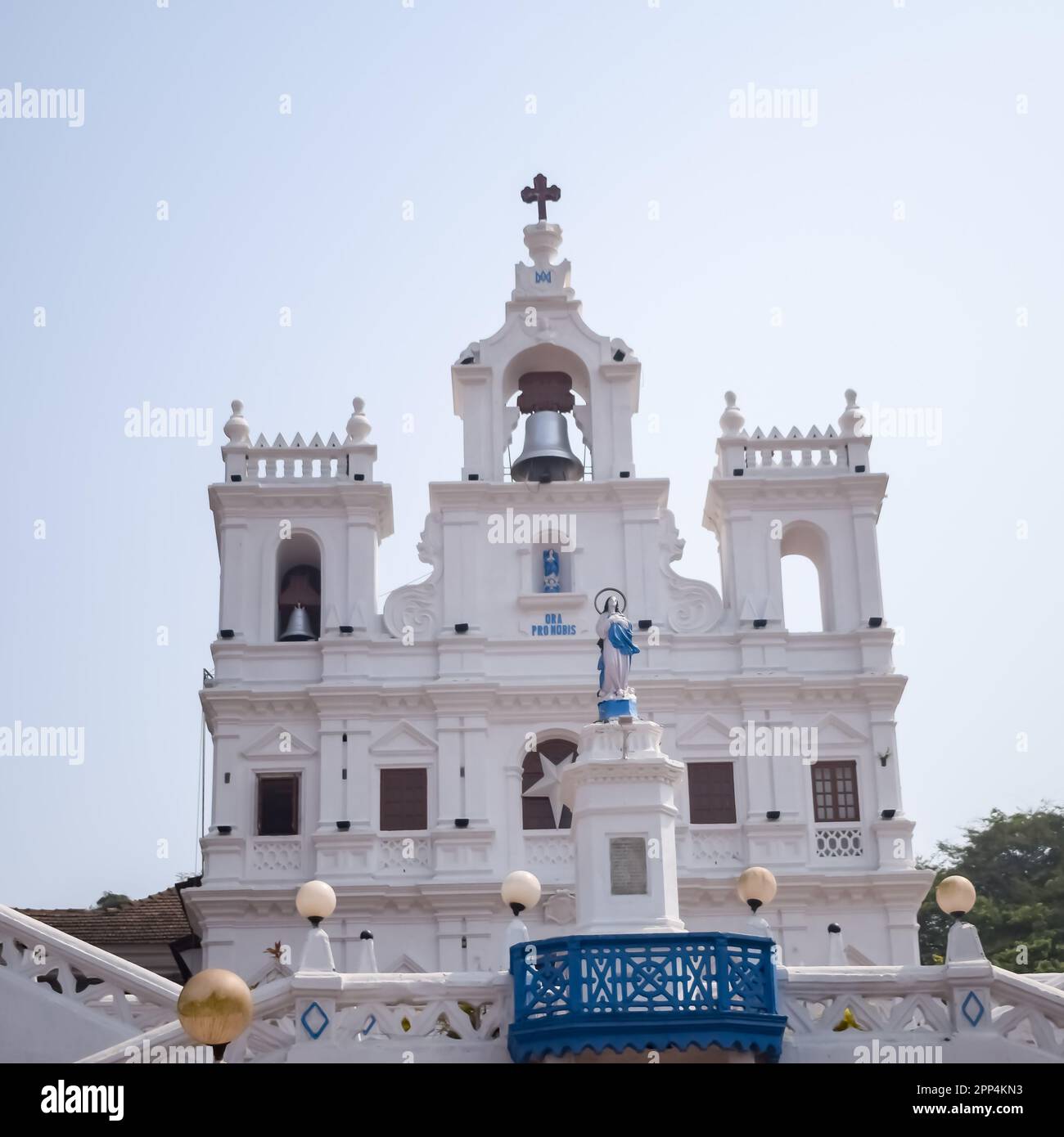 Antica Basilica di Bom Jesus vecchia chiesa di goa nella parte meridionale dell'India, Basilica di Bom Jesus nella vecchia Goa, che era la capitale di Goa nei primi giorni Foto Stock