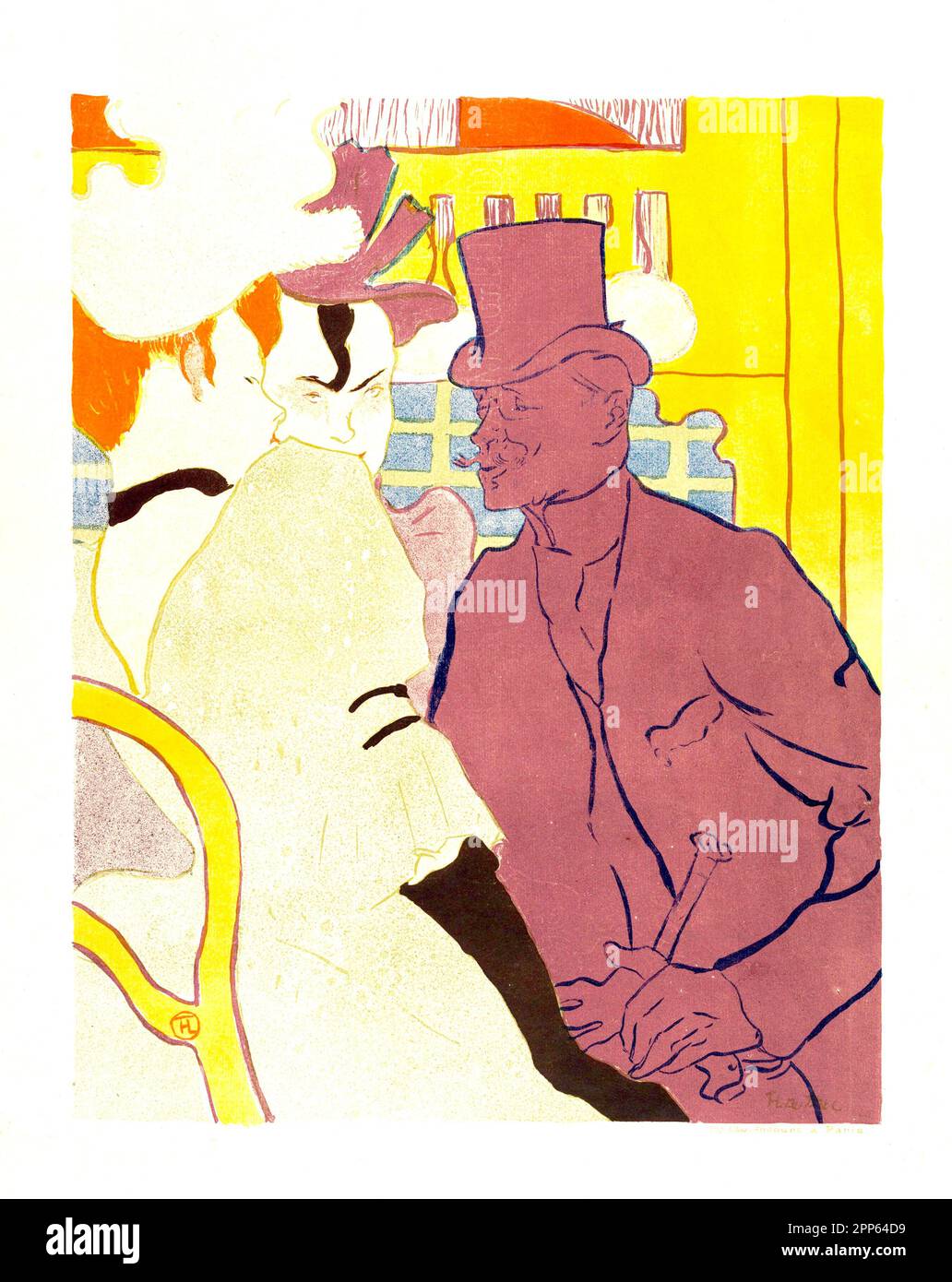 Henri de Toulouse-Lautrec - l'inglese - William Tom Warrener Foto Stock