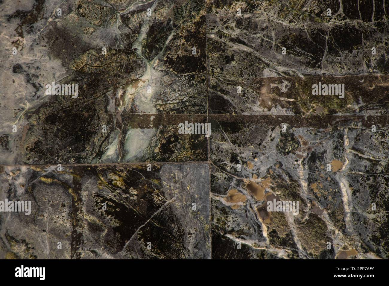 parete di marmo grigio scuro come sfondo Foto Stock