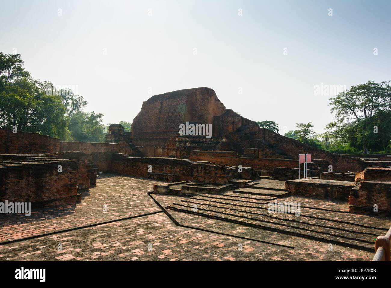 Nalanda | Antica Università di Nalanda | rovine di Nalanda, India Foto Stock