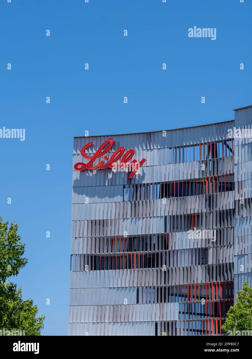Lilly Biotechnology Center di San Diego, California, USA. Foto Stock