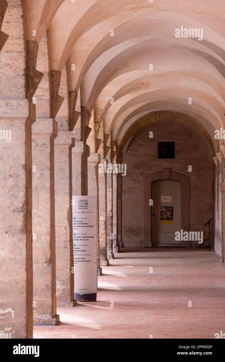 La Vieille Charité, ex almshouse, ora museo e centro culturale, Marsiglia, Francia Foto Stock