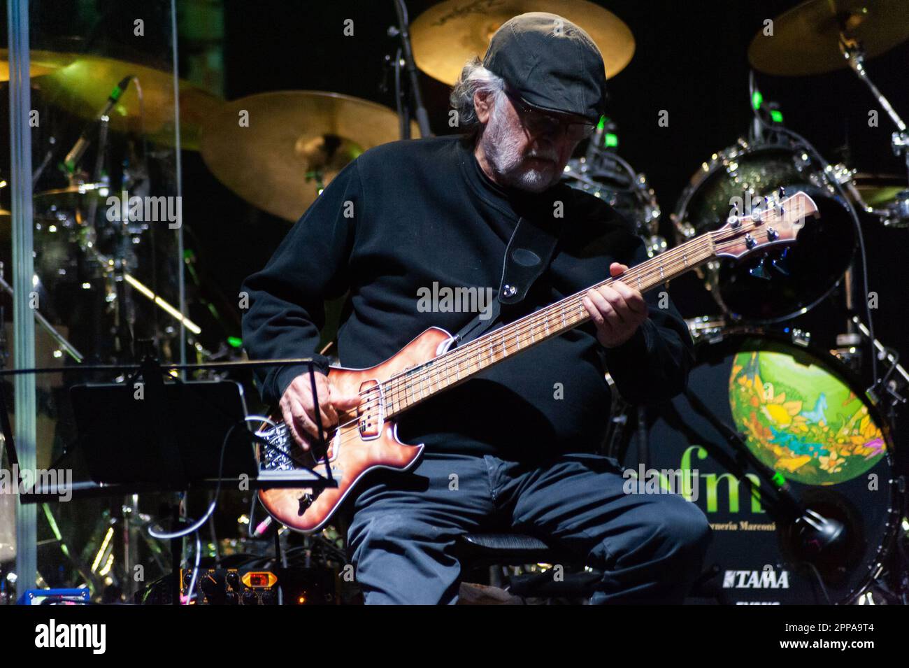 Bari, Italia. 22nd Apr, 2023. Patrick Djivas (PFM) (Foto di Iolanda Pompilio/TSCK/LiveMedia/LiveMedia/Sipa USA) Credit: Sipa US/Alamy Live News Foto Stock