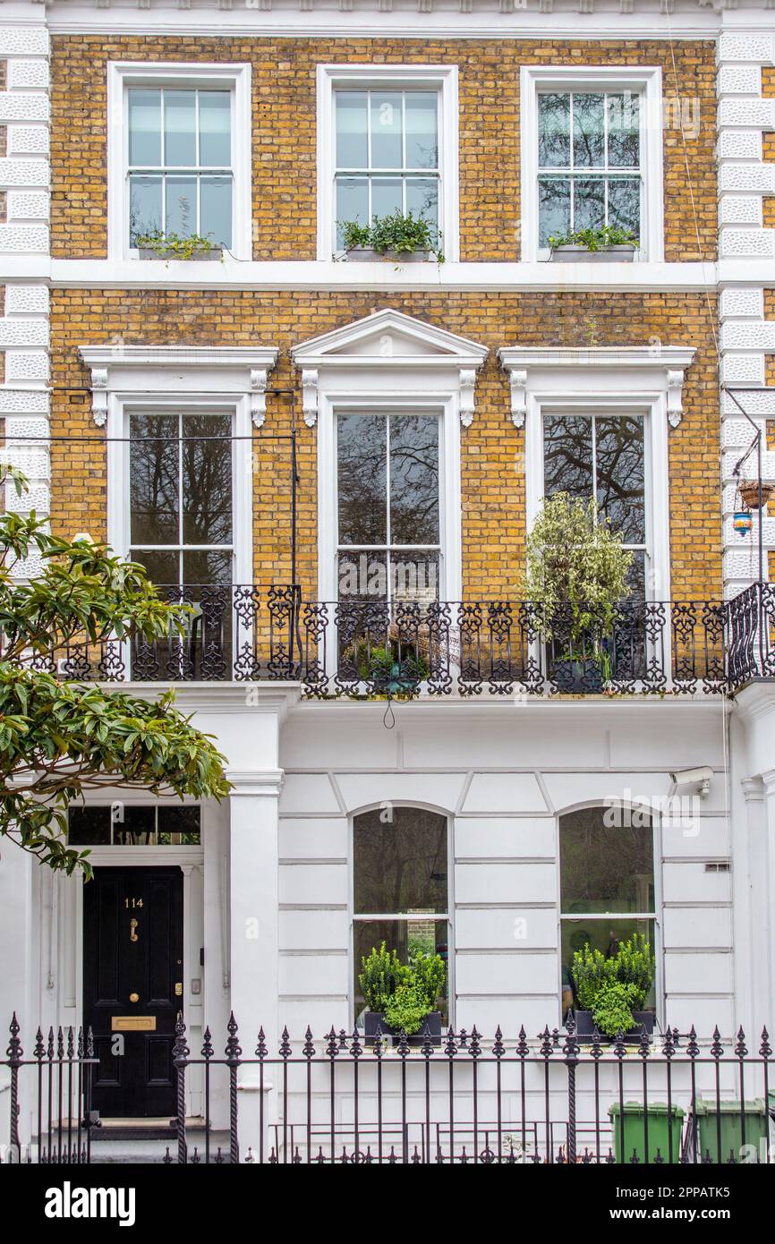 Case di lusso a Primrose Hill, Londra Foto Stock