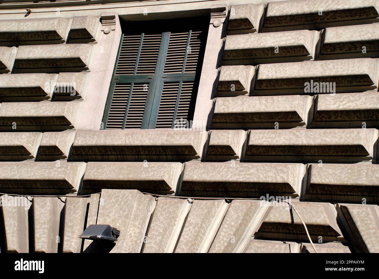Antichi edifici decorativi e strutture a Roma, Italia, Europa Foto Stock