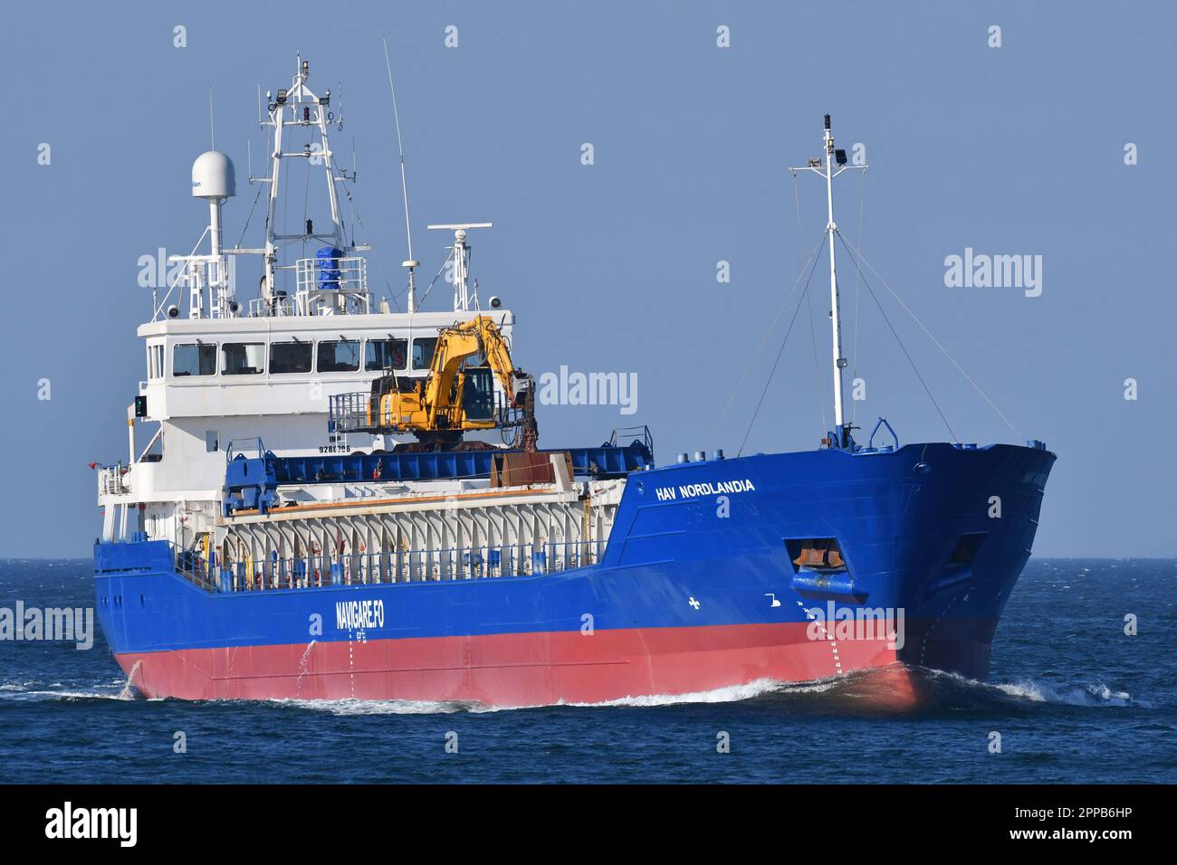 General Cargo Ship HAV NORDLANDIA Foto Stock