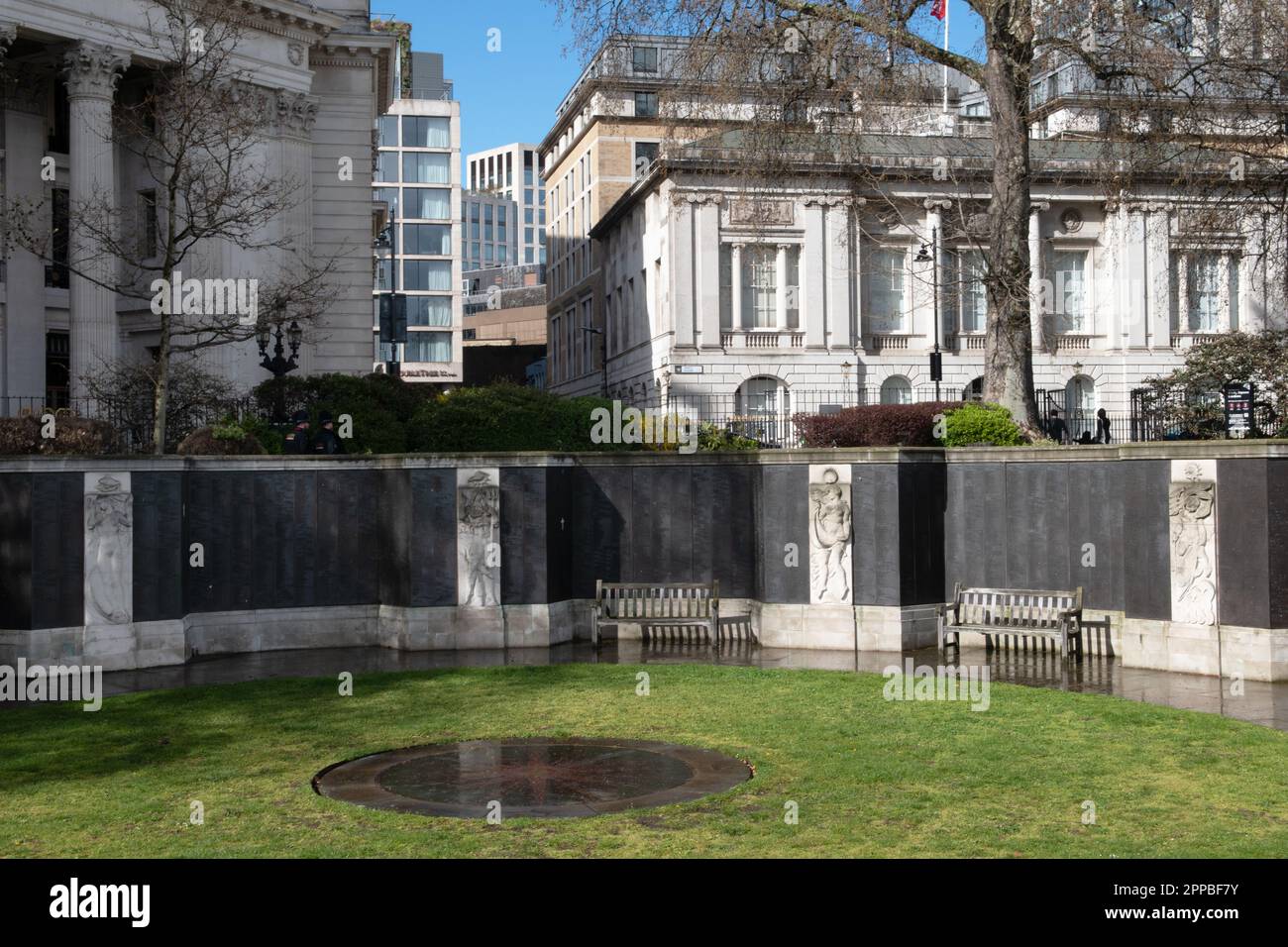 Tower Hill Memorial, Londra, Regno Unito Foto Stock