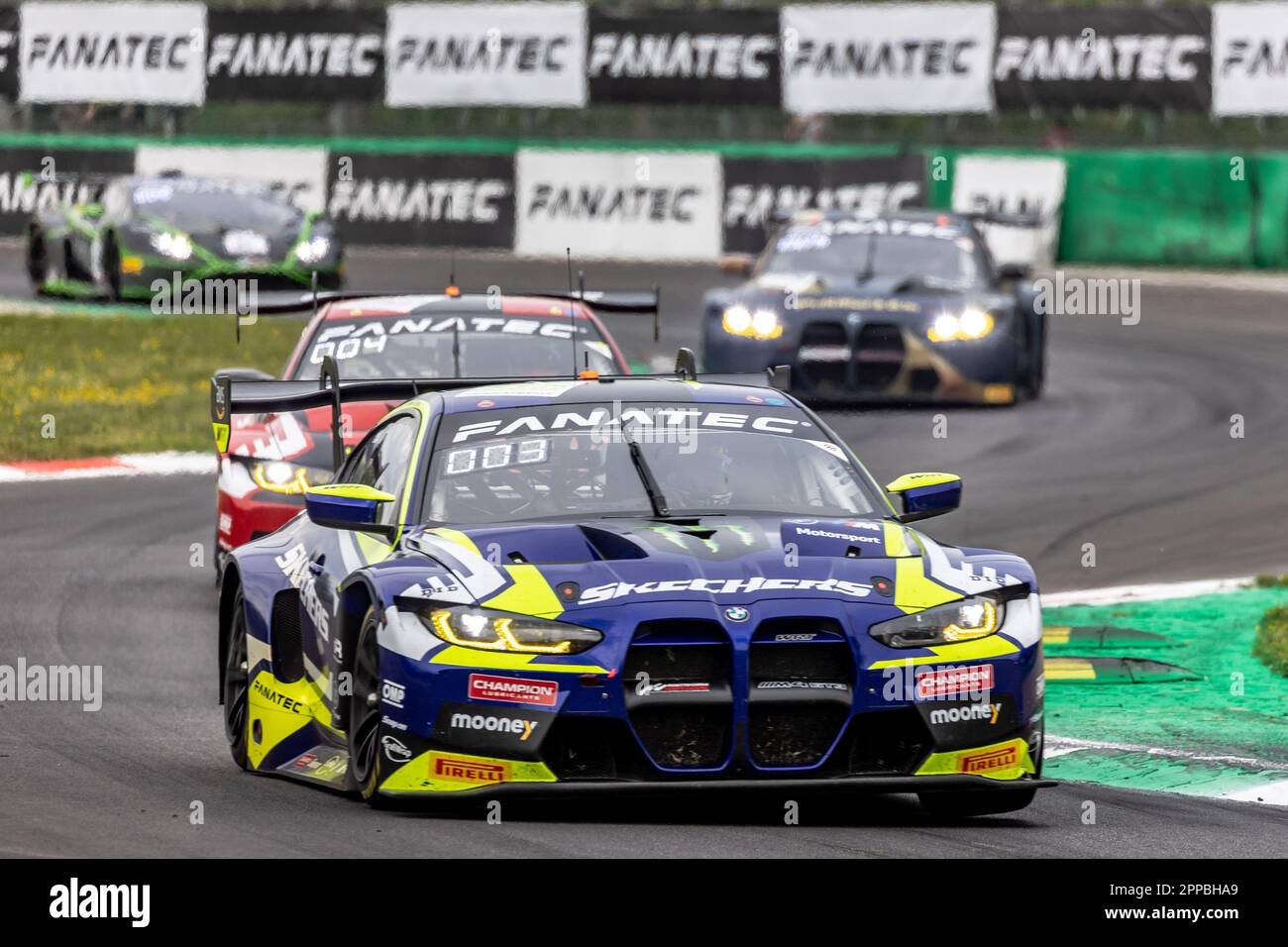 Monza, Italia. 23rd Apr, 2023. Team WRT (BMW M4 GT3) Valentino Rossi, Maxime Martin, Augusto Farfus Credit: Independent Photo Agency/Alamy Live News Foto Stock