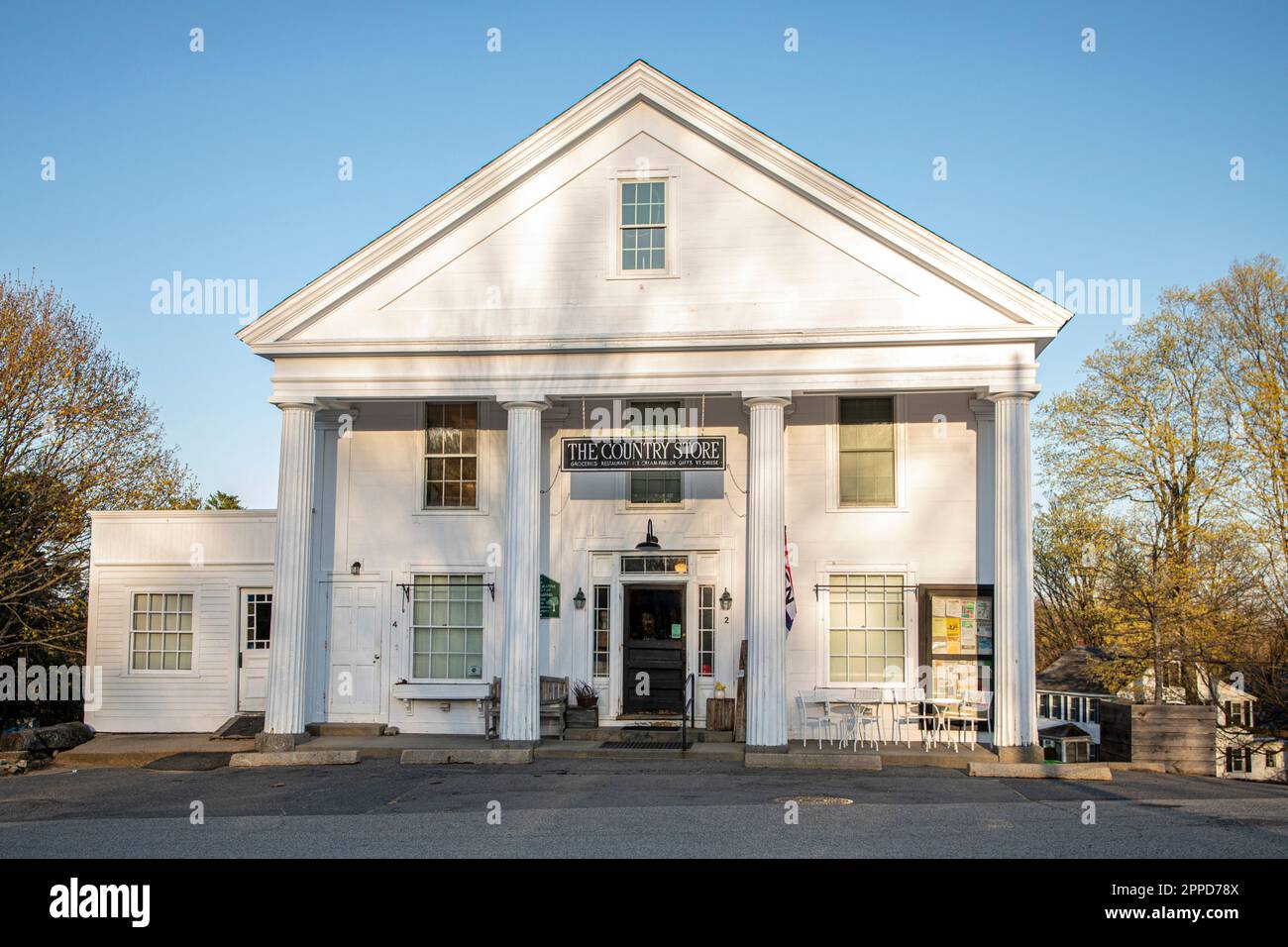 Il Petersham Country Store a Petersham, Massachusetts Foto Stock