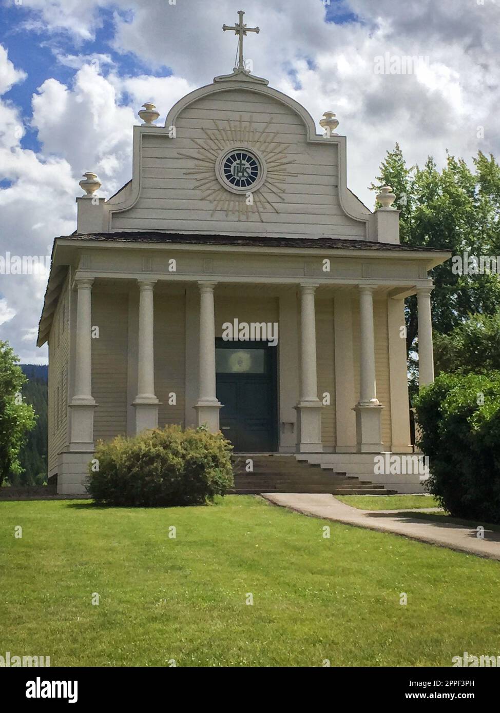Old Mission state Park in Idaho Foto Stock