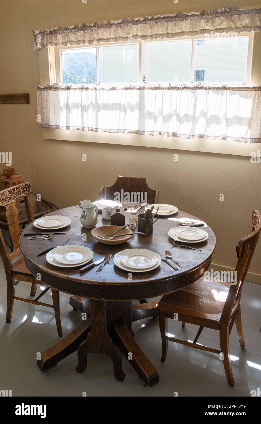 Old Mission state Park in Idaho Foto Stock