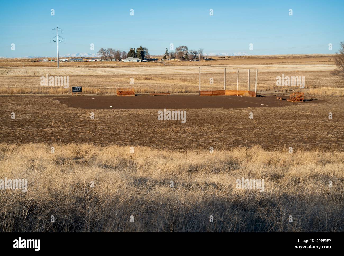 Minidoka National Historic Site in Idaho Foto Stock