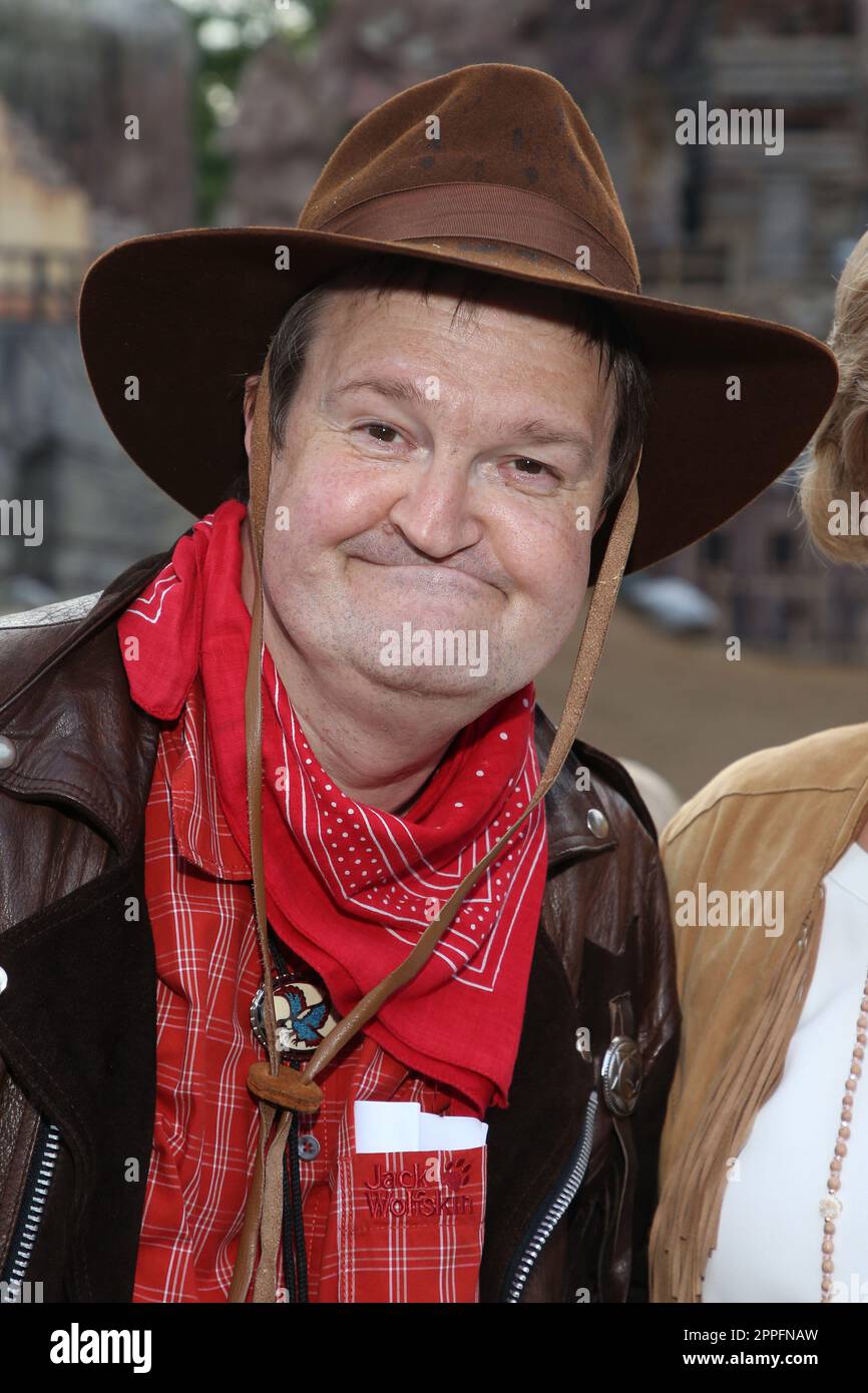 Michael Stamp, Premiere Karl May Festival, Bad Segeberg, 25.06.2022 Foto Stock