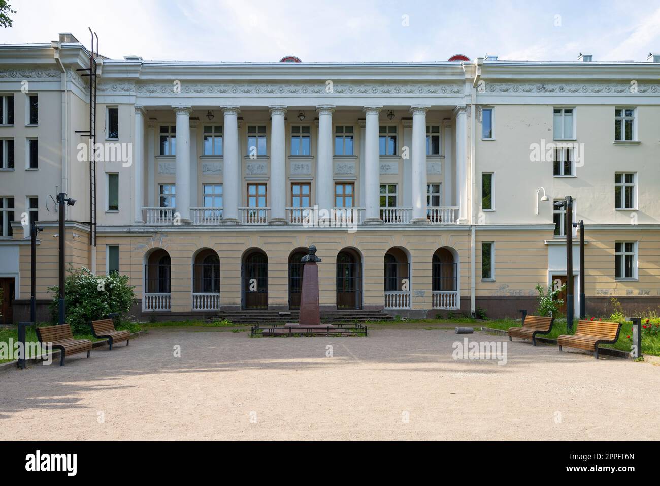 Edificio del Centro culturale Russo a Tallinn, Estonia Foto Stock