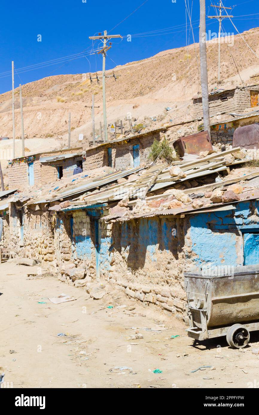 Potosi vista città mineraria, Bolivia Foto Stock