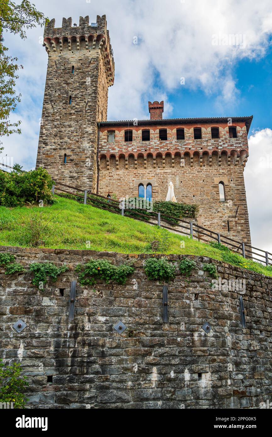 Castello di Trisobbio Foto Stock