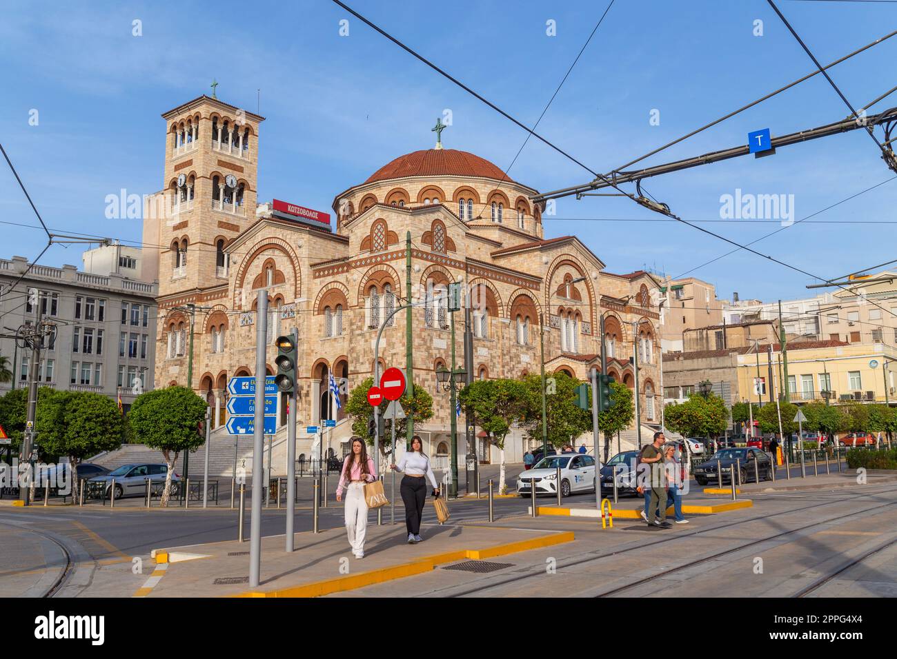 Chiesa ortodossa della Trinità Foto Stock