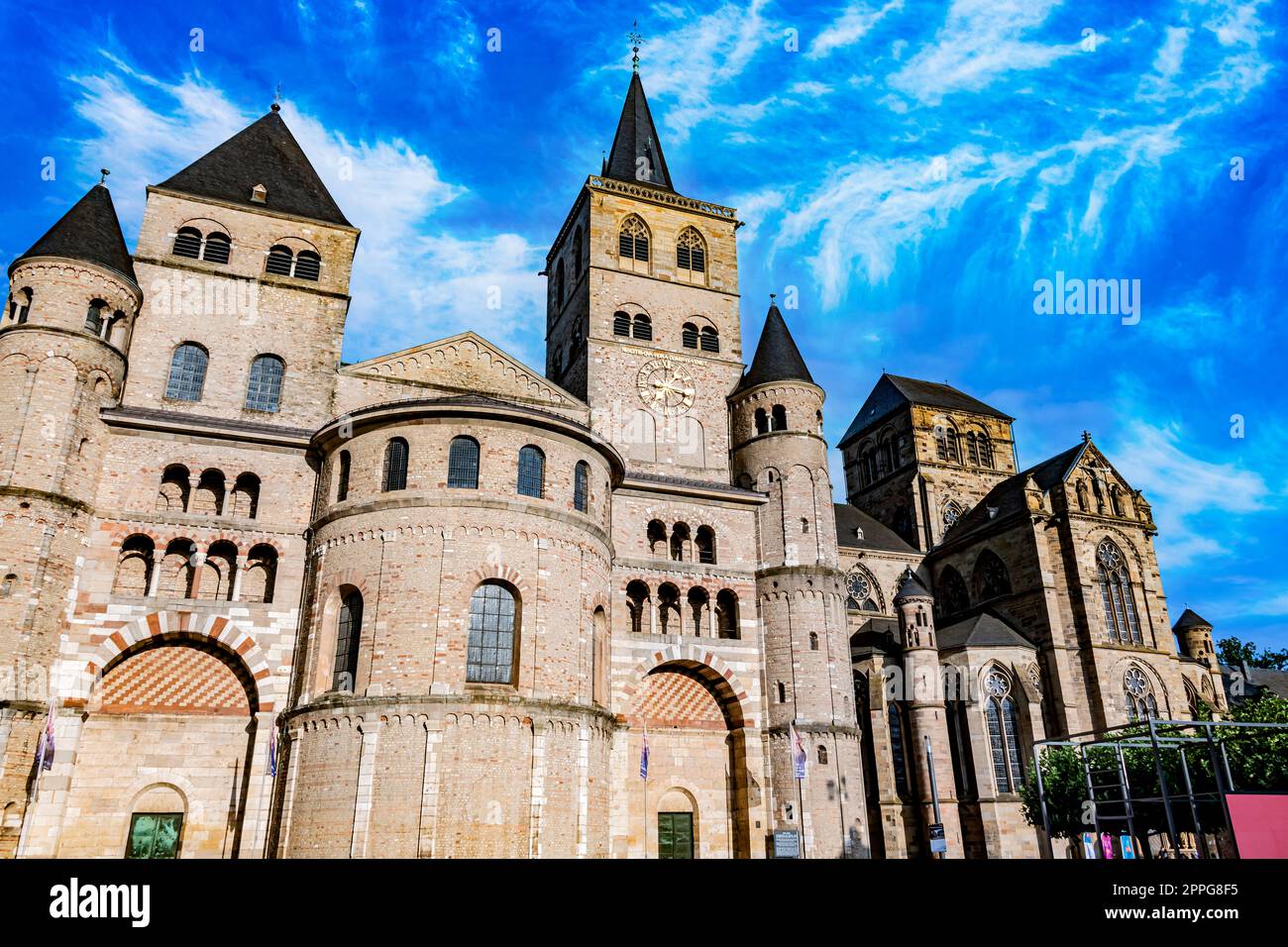 L'Alta Cattedrale di San Pietro a Trier, Germania Foto Stock