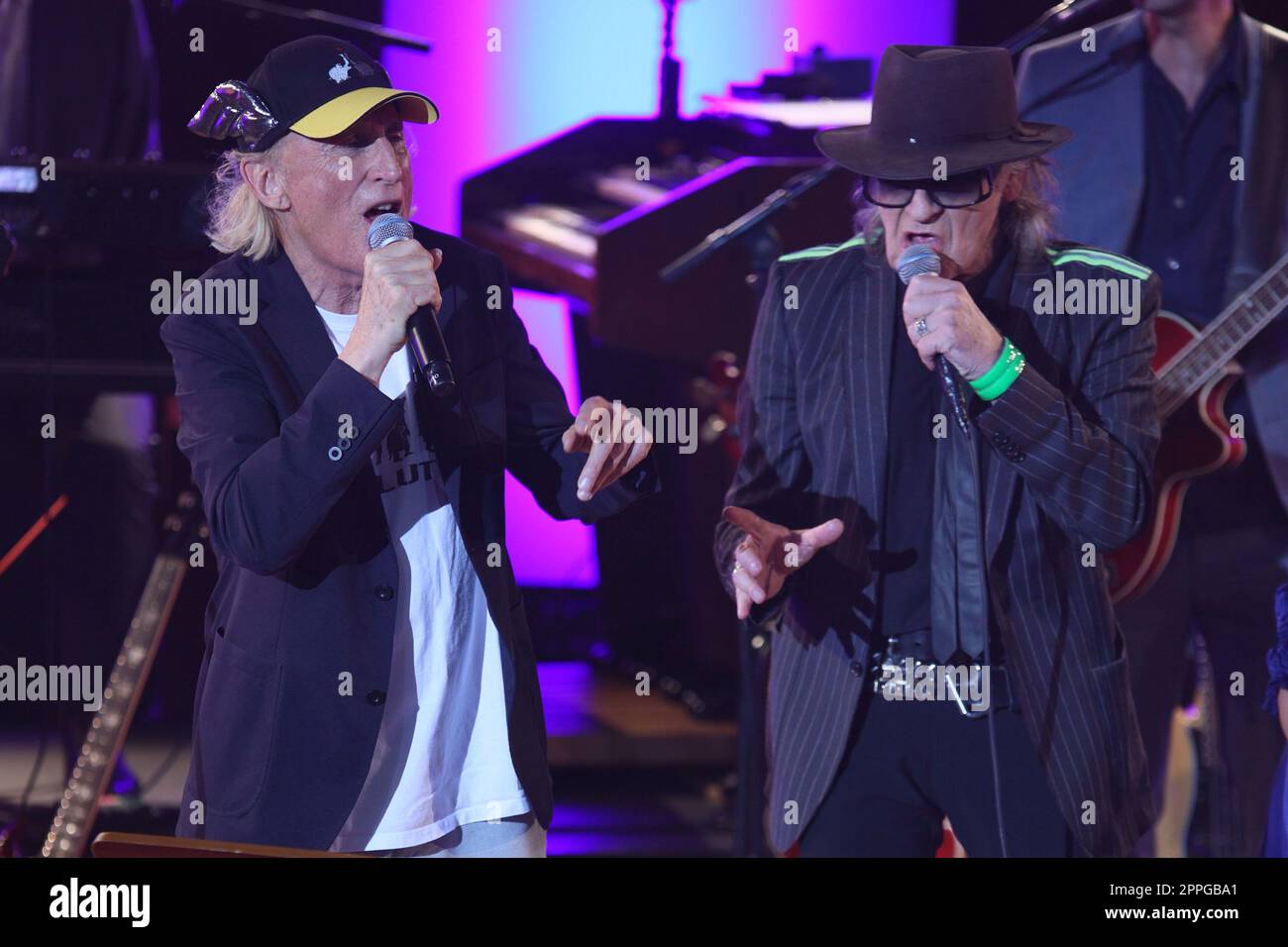 Otto Waalkes, Udo Lindenberg, "tornate a Audimax": Otto celebra l'anniversario con ospiti star, Audimax Hamburg, 15.09.2022 Foto Stock