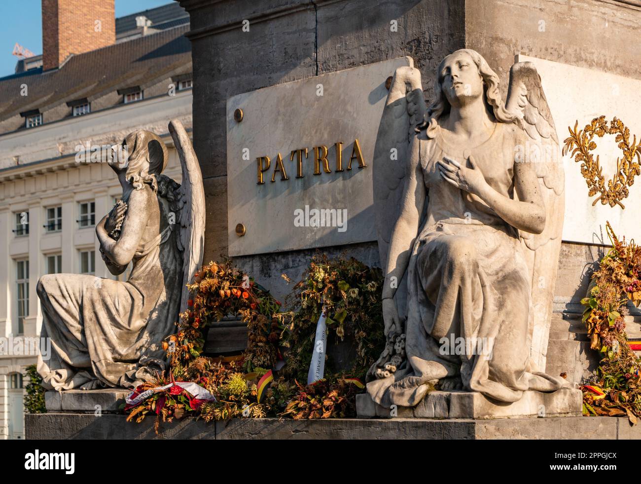 Cripta di Piazza dei Martiri Foto Stock