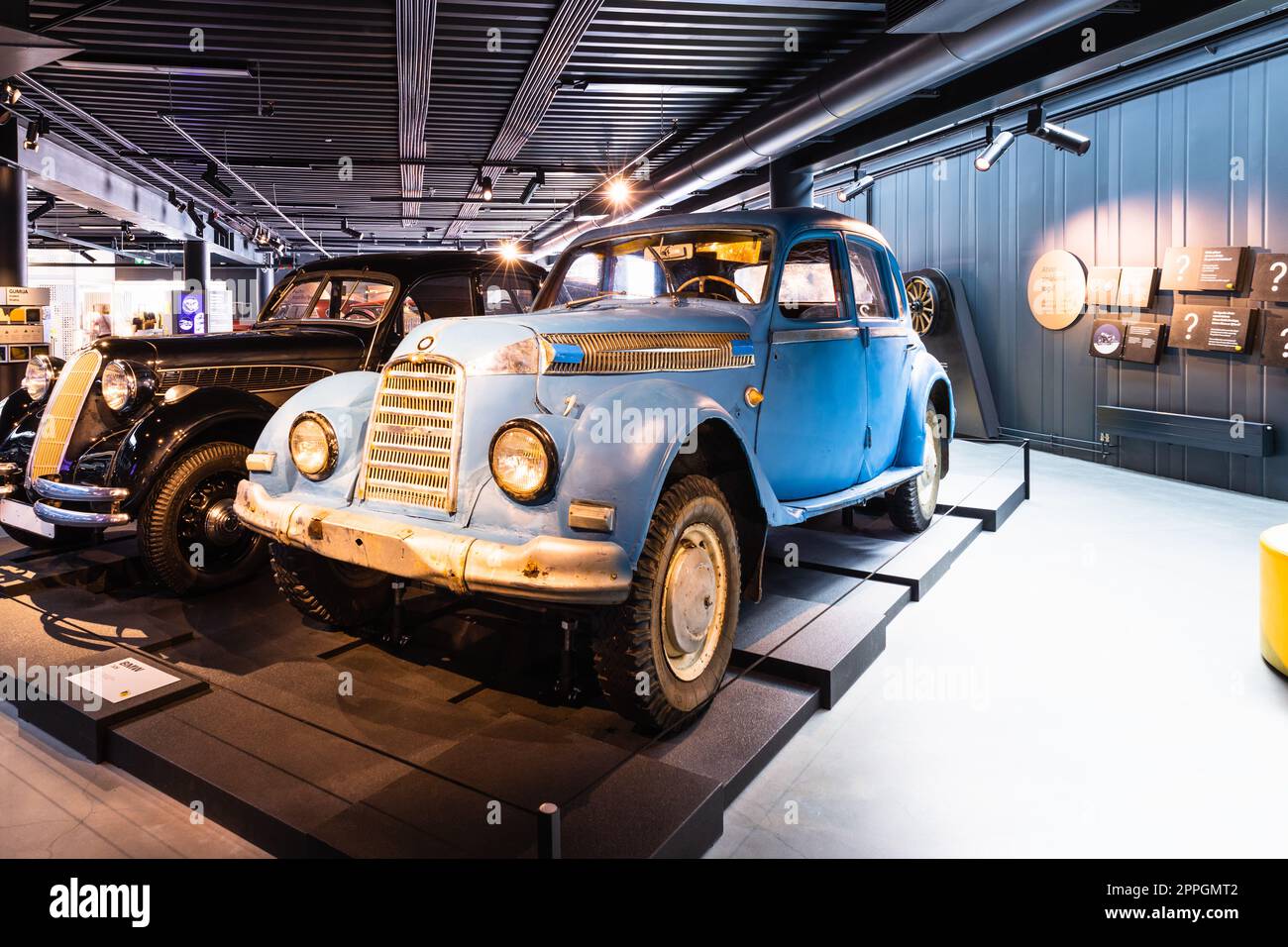 BMW 326 - Classic auto retrò. Museo del motore di riga. Riga, Lettonia, 17 agosto 2022. Foto Stock
