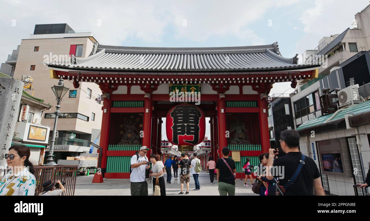 Tokyo, Giappone, 24 giugno 2019: Tempio Sensoji Foto Stock