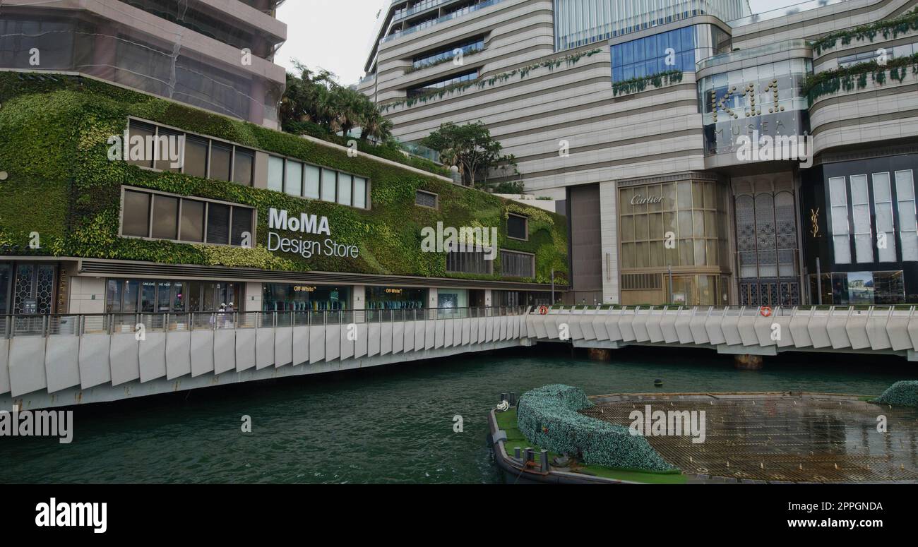 Tsim Sha Tsui, Hong Kong 20 maggio 2021: Centro commerciale di Hong Kong Foto Stock
