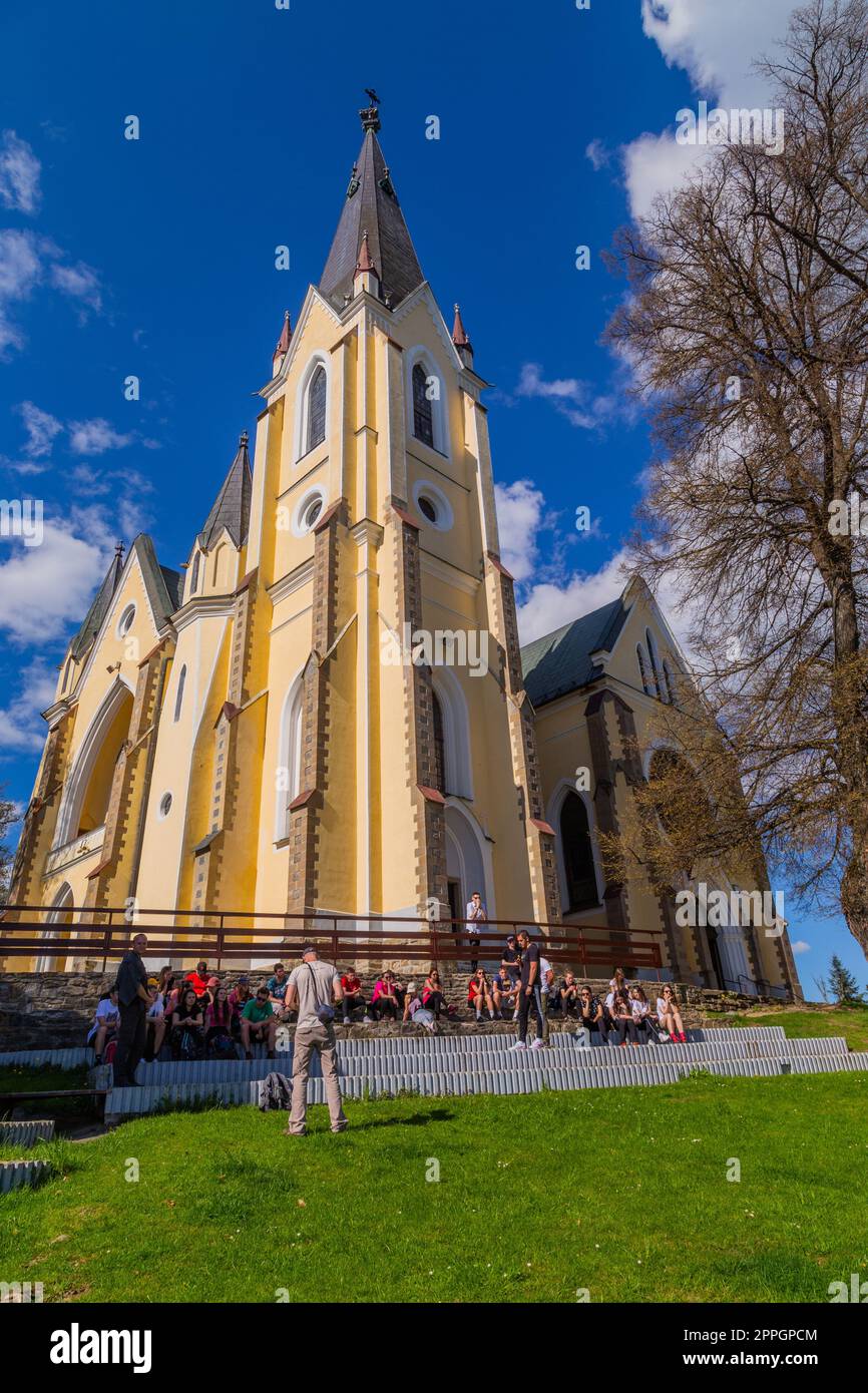 Basilica della Visitazione della Beata Vergine Maria Foto Stock