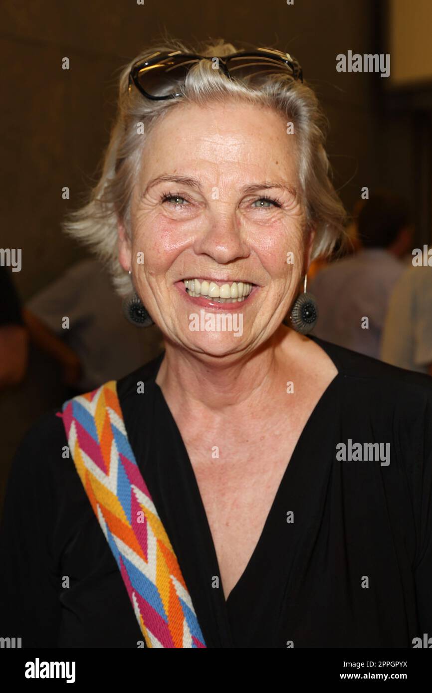 Gerburg Jahnke, Premiere Beziehungen - Kein schoener Land, Kino Lichtburg, Essen, 06.09.2022 Foto Stock