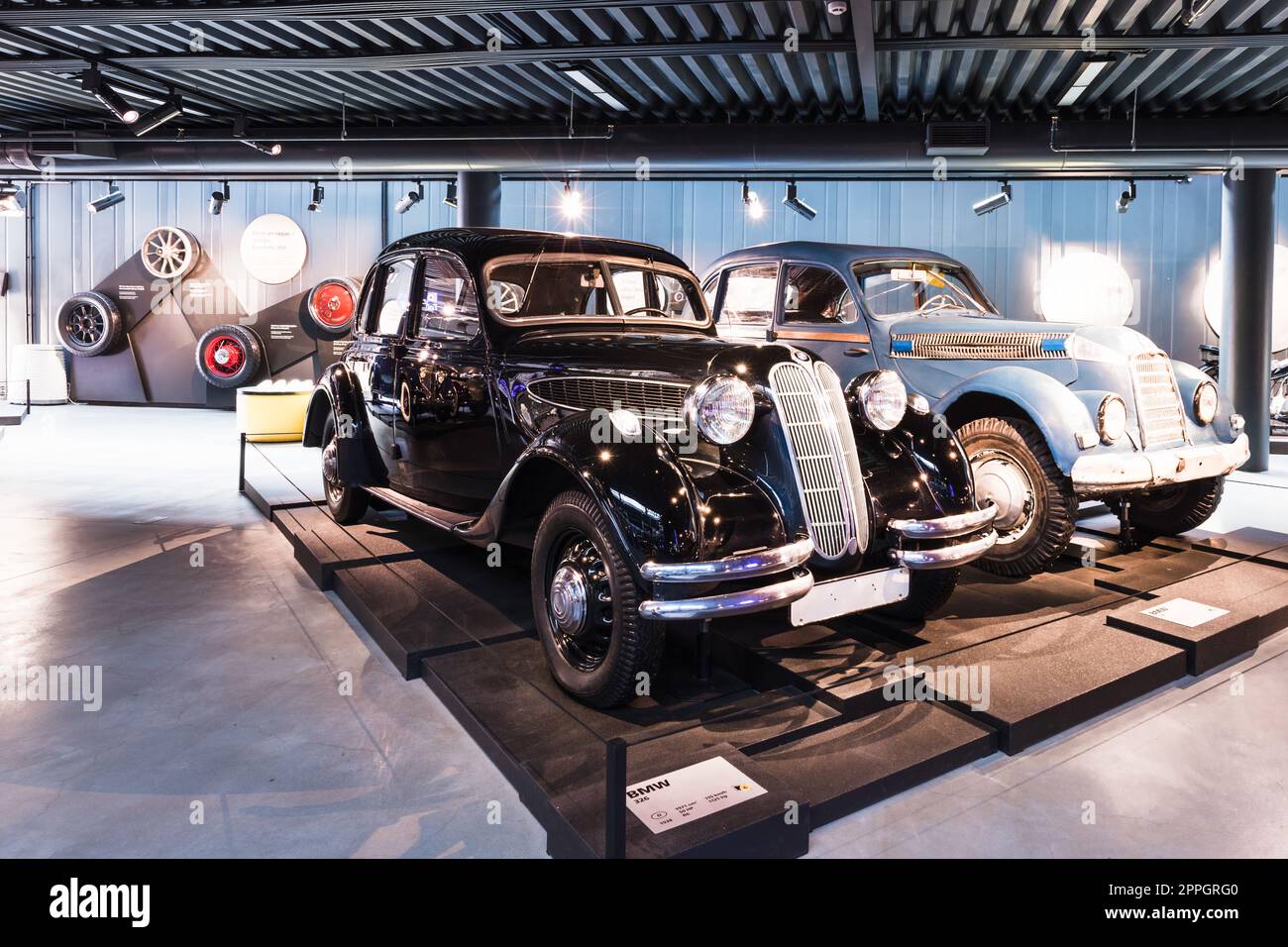 BMW 326 - Classic auto retrò. Museo del motore di riga. Riga, Lettonia, 17 agosto 2022 Foto Stock