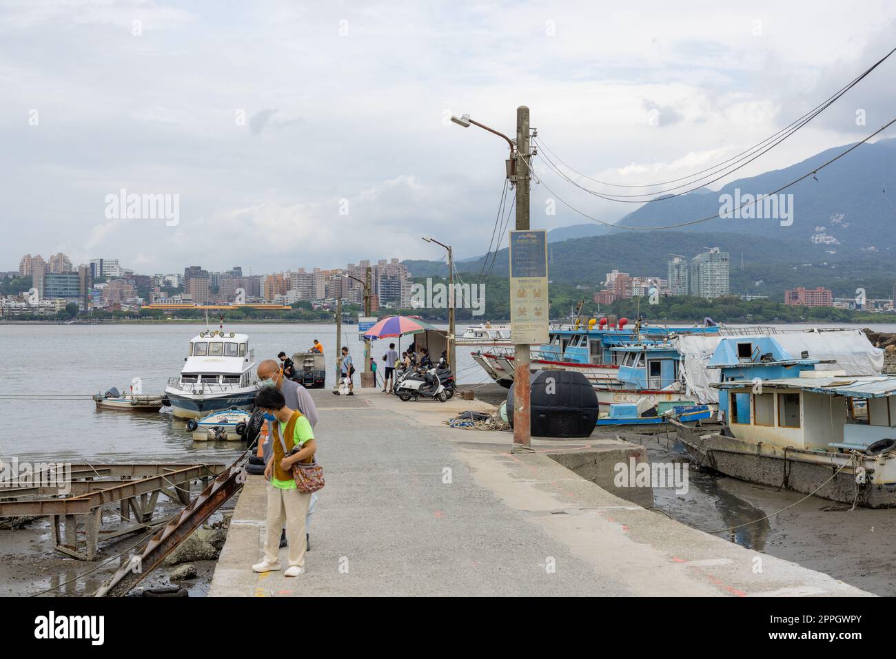 Bali, Taiwan 06 settembre 2022: Costa di Bali a Taiwan Foto Stock