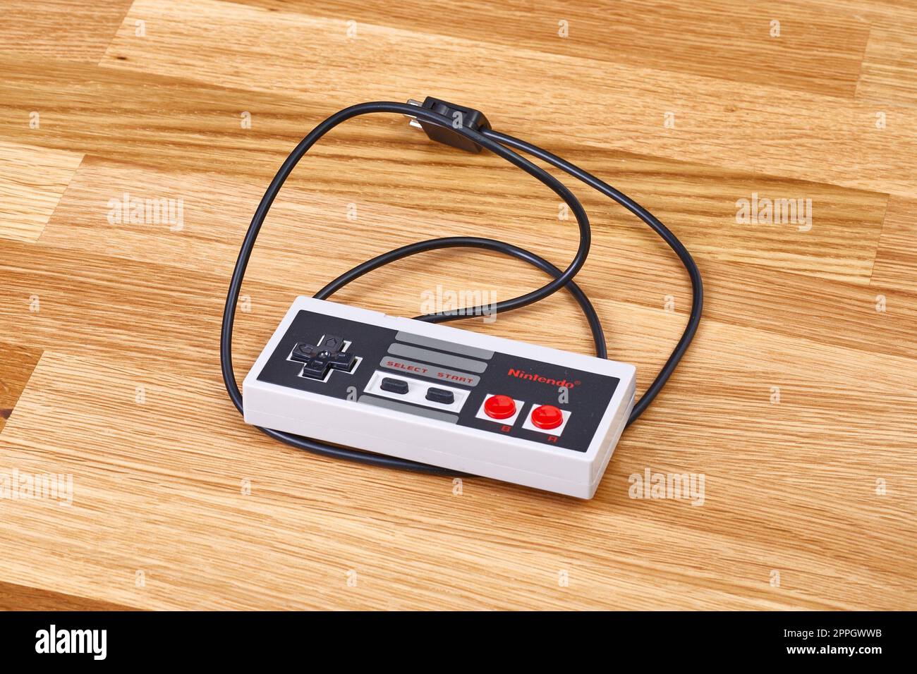 Nintengo controller NES Foto Stock