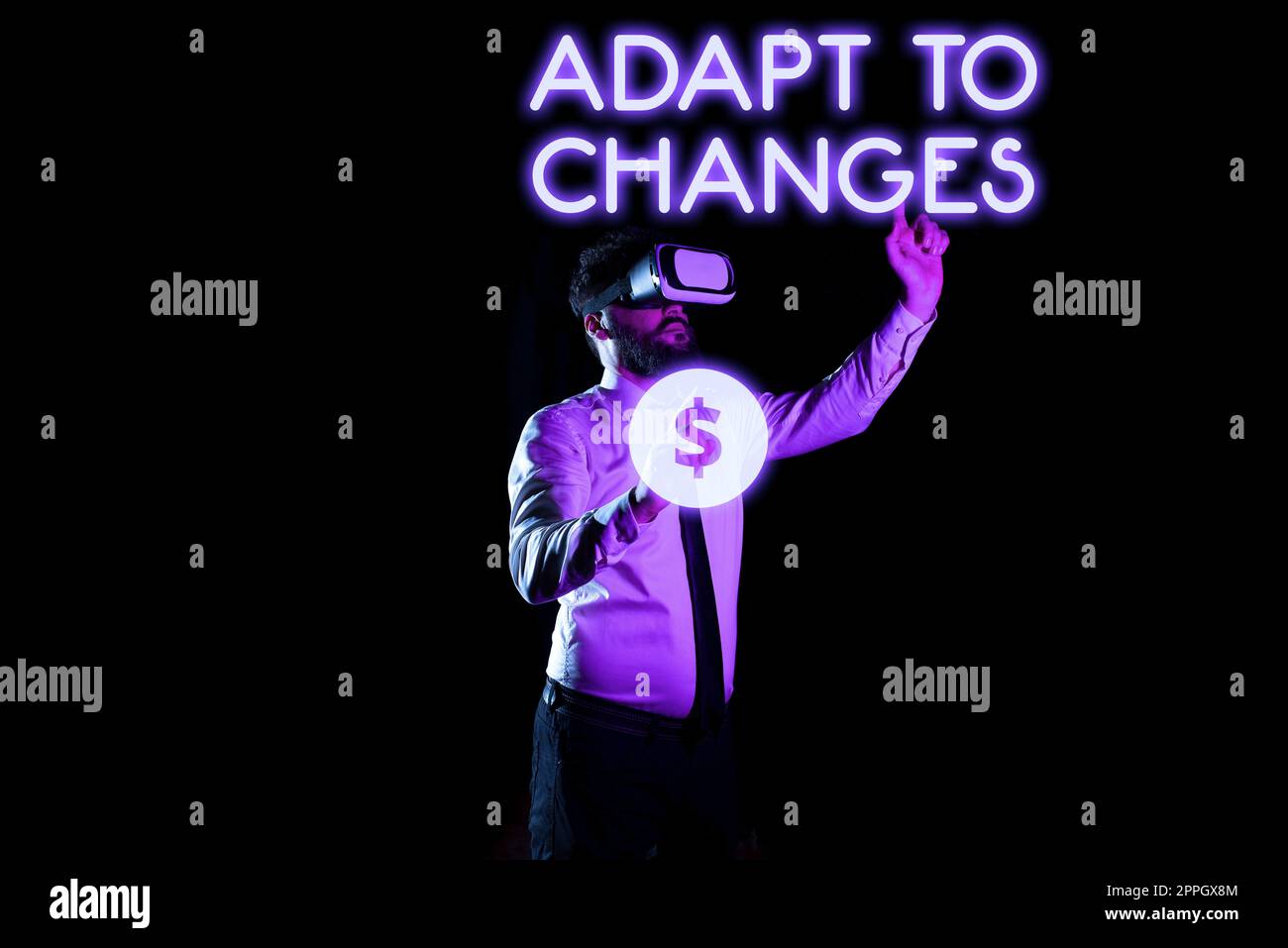 Testo che mostra ispirazione Global Fake News. Concetto di business abbracciare nuove opportunità crescita progressi di adattamento Foto Stock