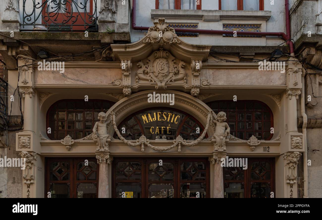 cafÃ© Majestic Foto Stock