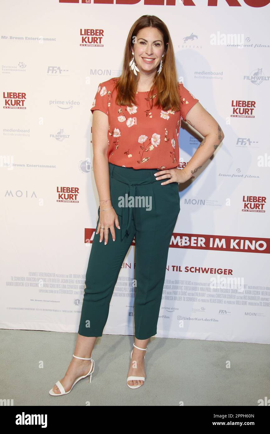 Madita van HÃ¼lsen, Photocall Lieber Kurt, Astor Kino HafenCity, Amburgo, 12.09.2022 Foto Stock