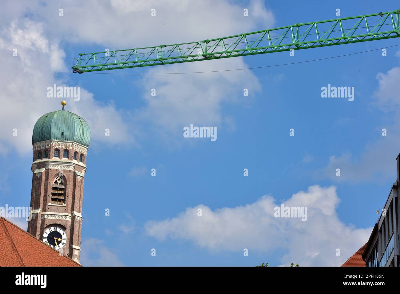 La Frauenkirche di Monaco di Baviera Foto Stock