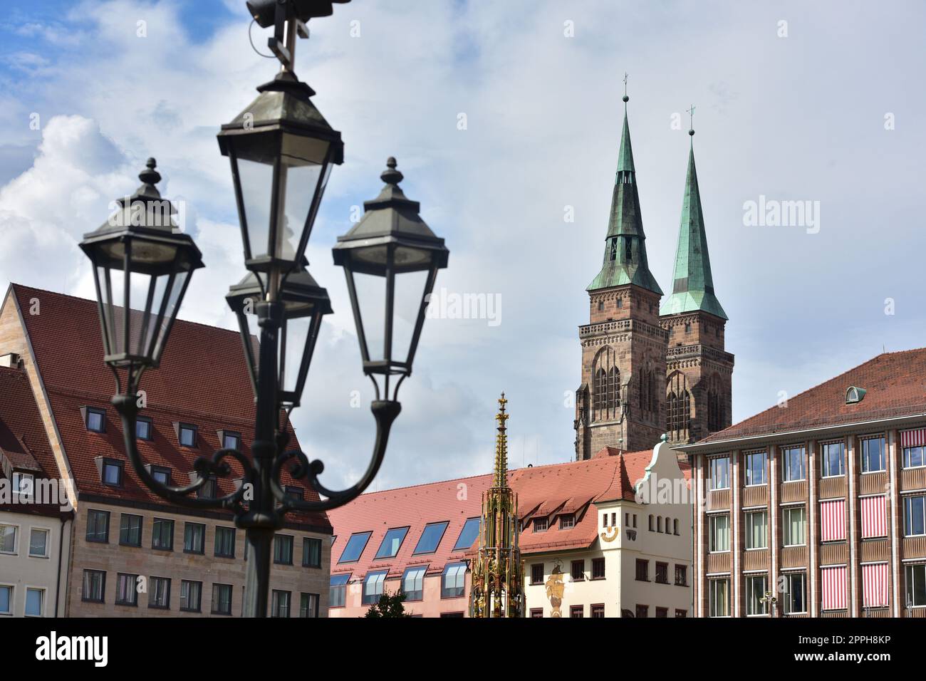 Città di Norimberga Foto Stock