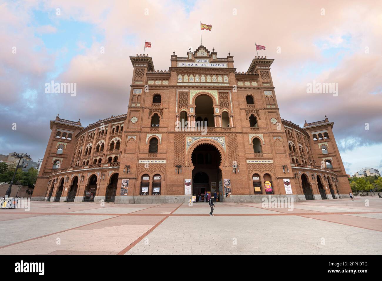 Plaza de Toros Las Ventas a Madrid, Spagna Foto Stock