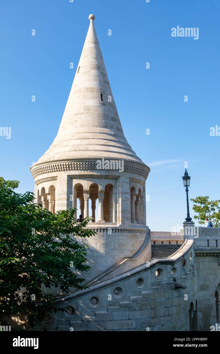 Bastione dei pescatori - Budapest Foto Stock