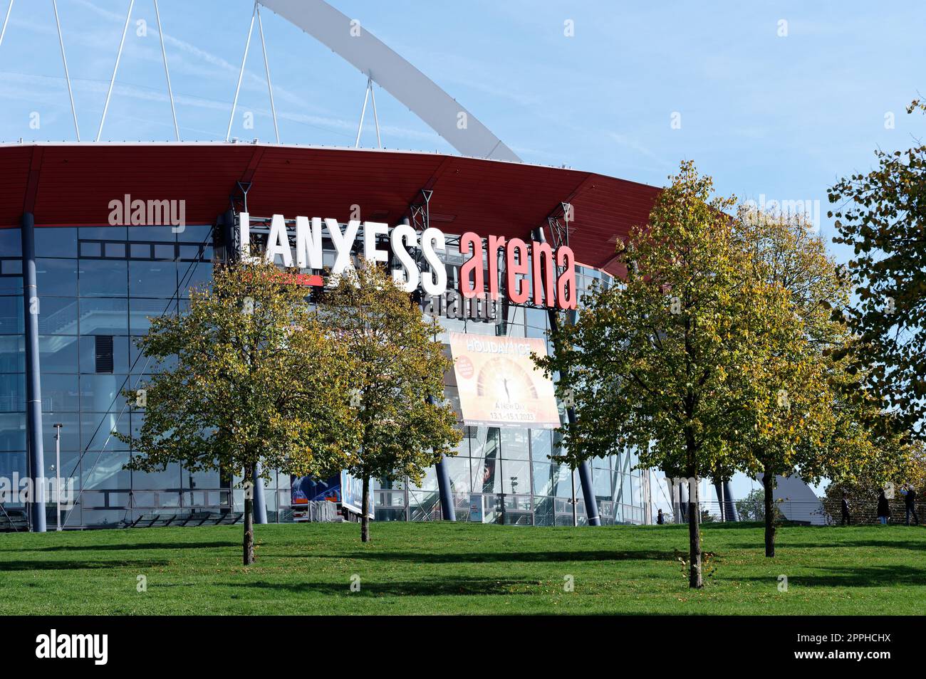 Sala eventi Lanxess Arena a colonia Foto Stock
