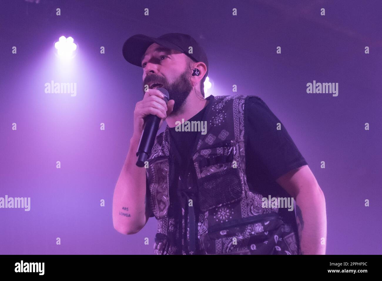 Fausto lama (Coma COSE) Foto Stock